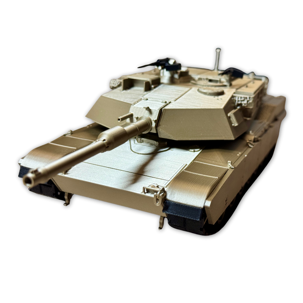 Miniatura Tanque Abrams M1A1 (Modelo 3D)