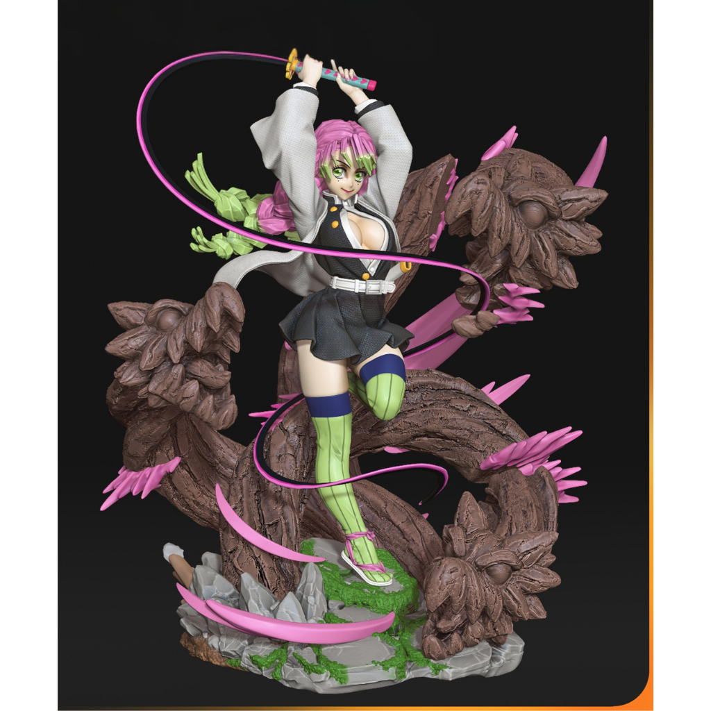 Figura de Mitsuri Kanroji (Demon Slayer)