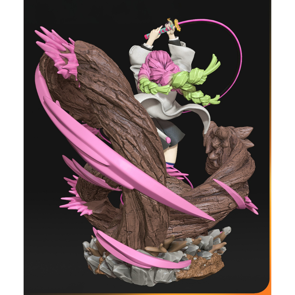 Figura de Mitsuri Kanroji (Demon Slayer)