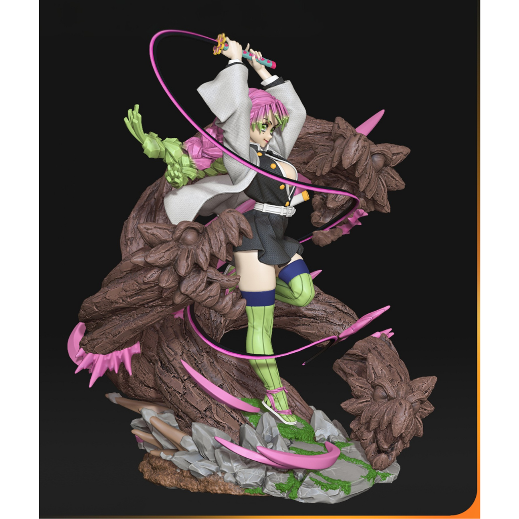 Figura de Mitsuri Kanroji (Demon Slayer)