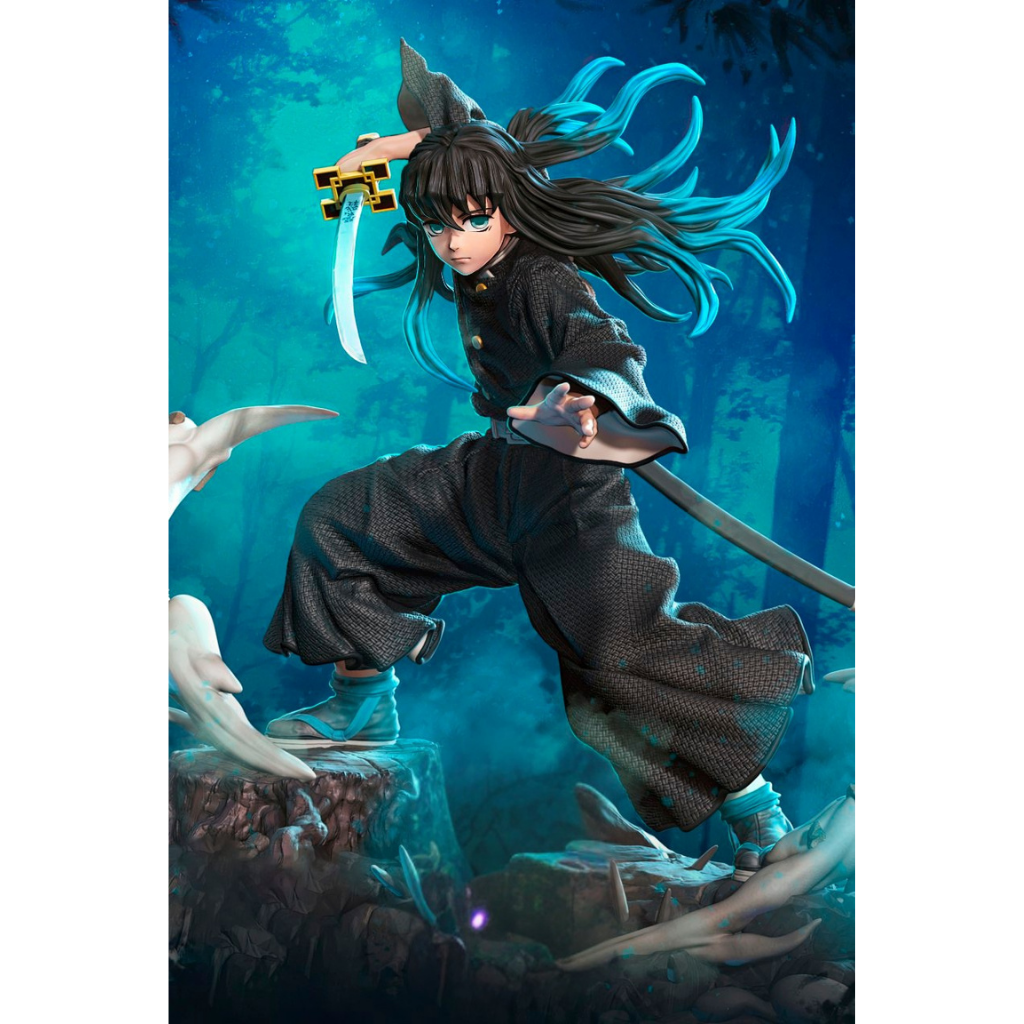 imagem ilustrativa figure muichiro tokito emon slayer para encomenda