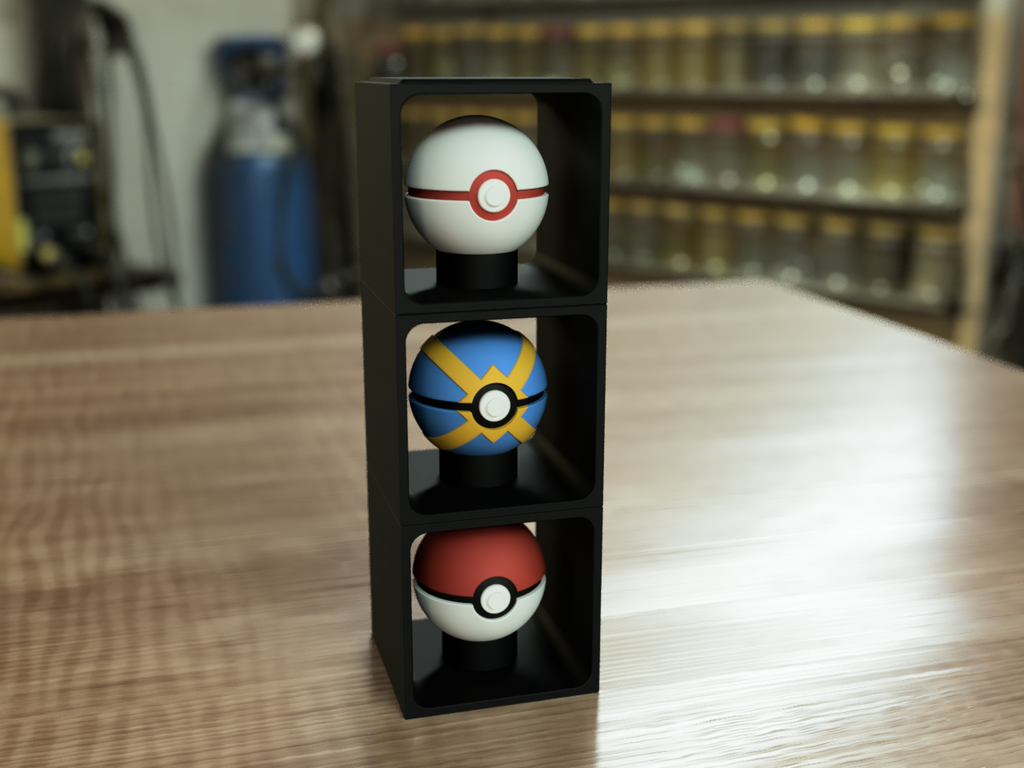 Soporte Expositor para Poké Balls | Colección Entrenador
