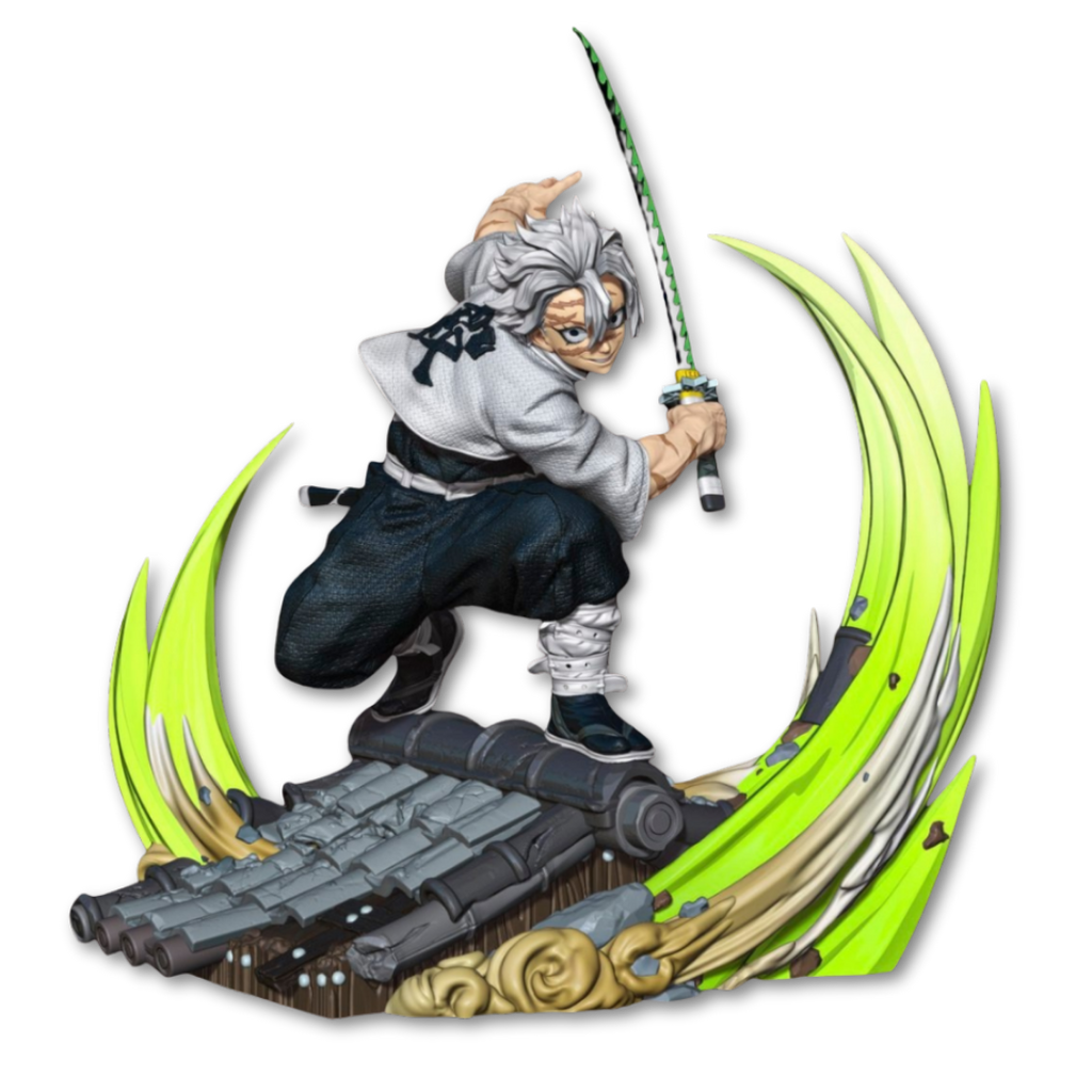 Figura de Sanemi Shinazugawa (Demon Slayer)