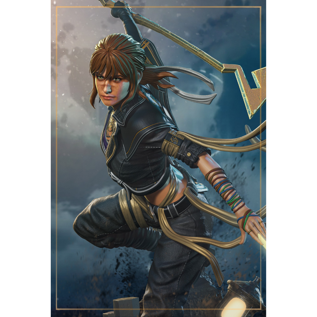 imagem ilustrativas do modelo a ser produzido,  Figure Sciel impressa em 3D