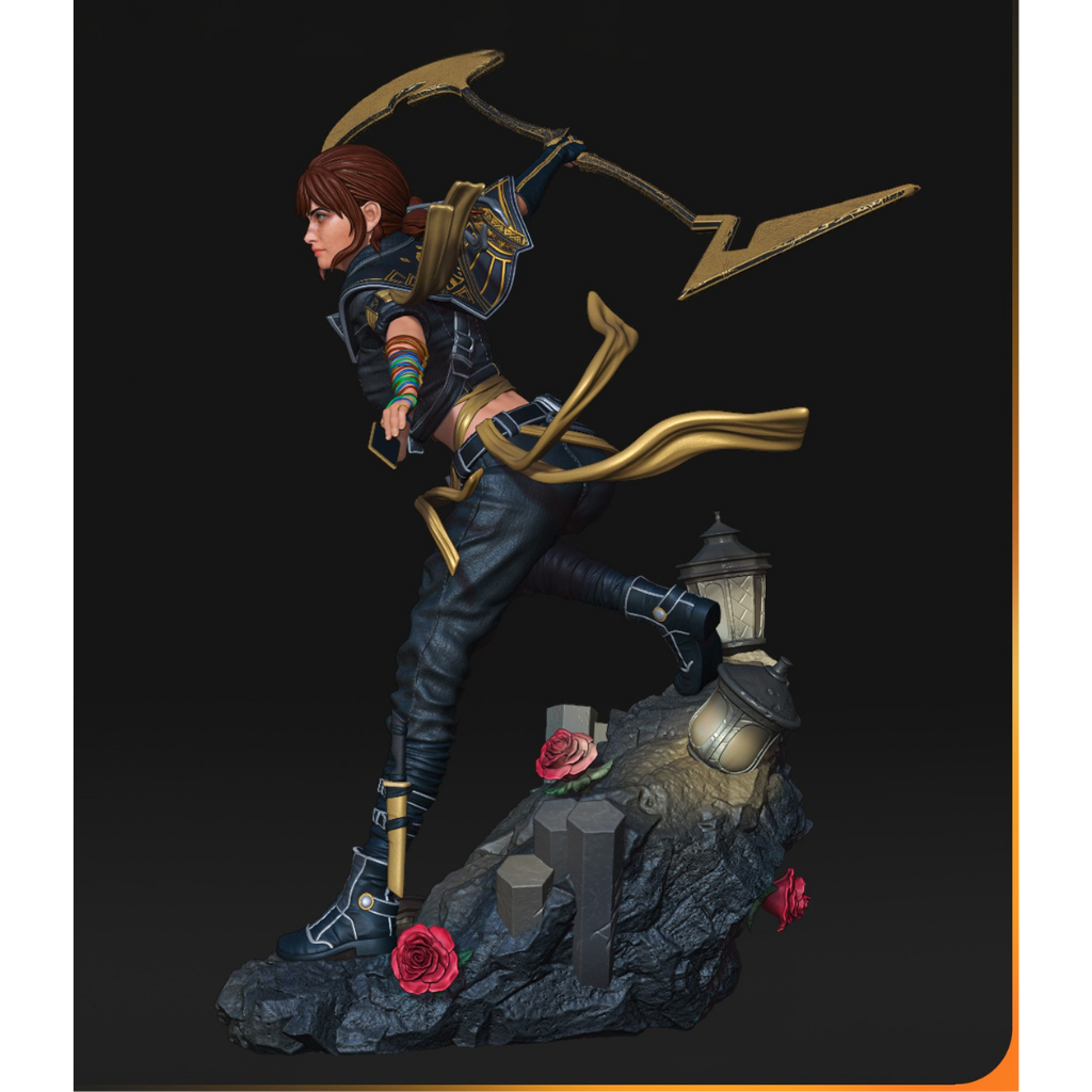 imagem ilustrativas do modelo a ser produzido,  Figure Sciel impressa em 3D