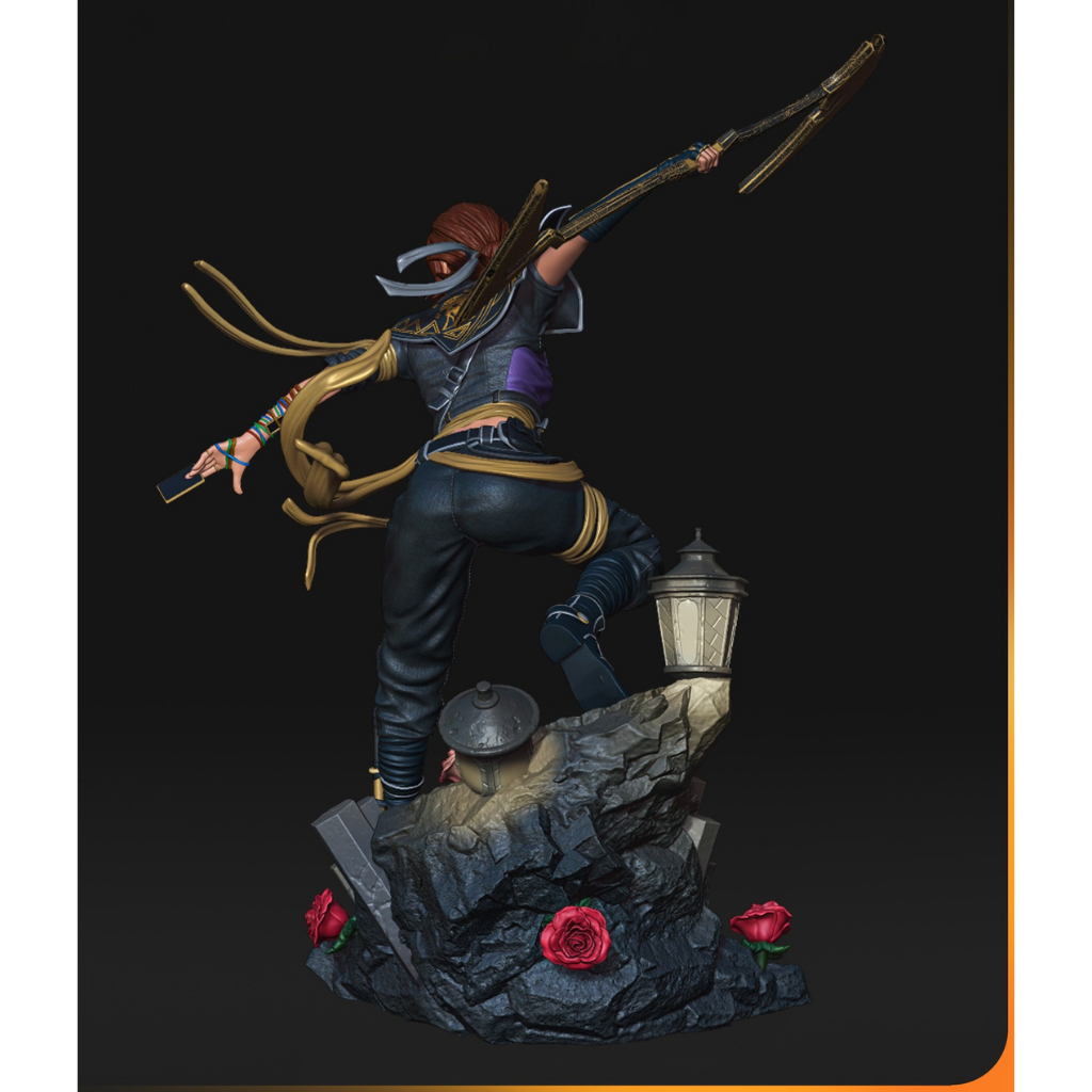 imagem ilustrativas do modelo a ser produzido,  Figure Sciel impressa em 3D