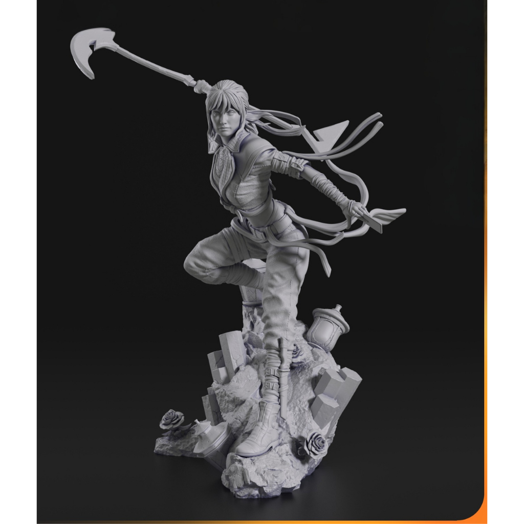 imagem ilustrativas do modelo a ser produzido,  Figure Sciel impressa em 3D