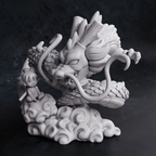 Diorama Chibi Shenron e Goku (Dragon Ball)