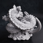 Diorama Chibi Shenron e Goku (Dragon Ball)