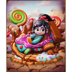 Figure Chibi Vanellope (wreck it Ralph)