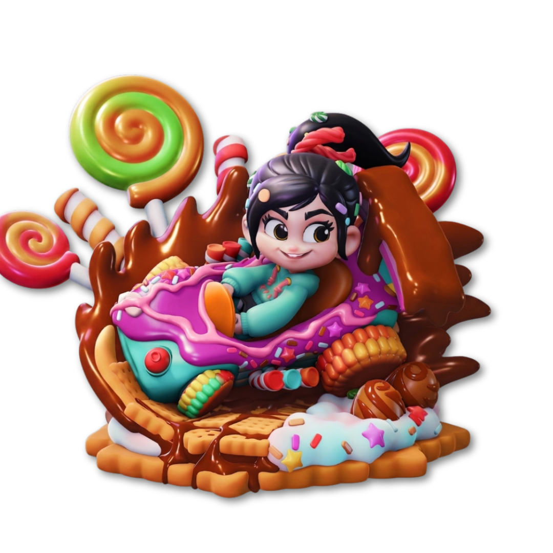 Figure Chibi Vanellope (wreck it Ralph)