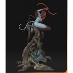 imagens ilustrativas visão traseira do modelo a ser produzido, Figure Varang inspirada em Avatar, impressa em 3D