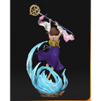 imagem ilustrativas do modelo a ser produzido, Figure Yuna impressa em 3D. 