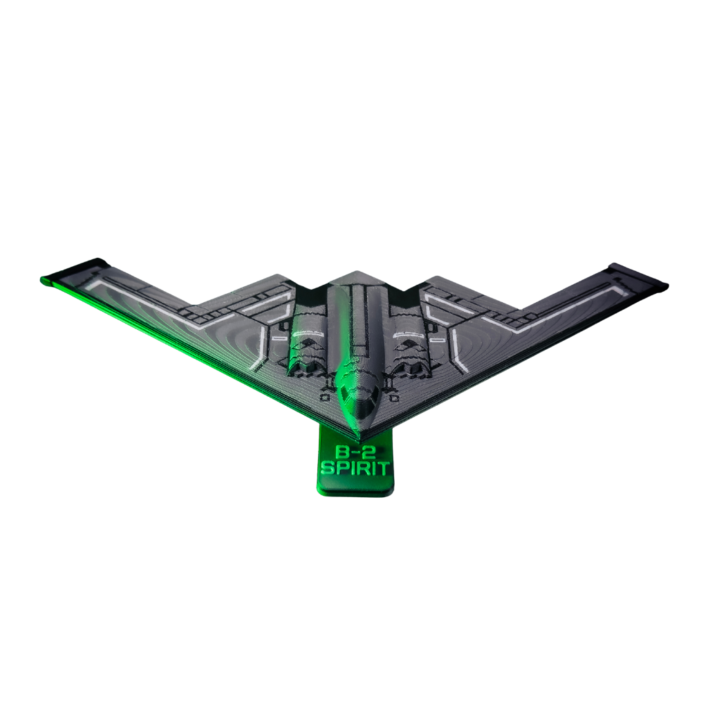 Kit de tarjetas: Avión B2 Spirit (para ensamblar)