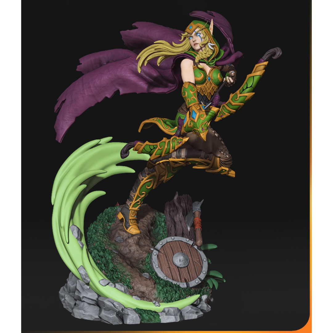 Figura de Alleria Brisaveloz (Warcraft)