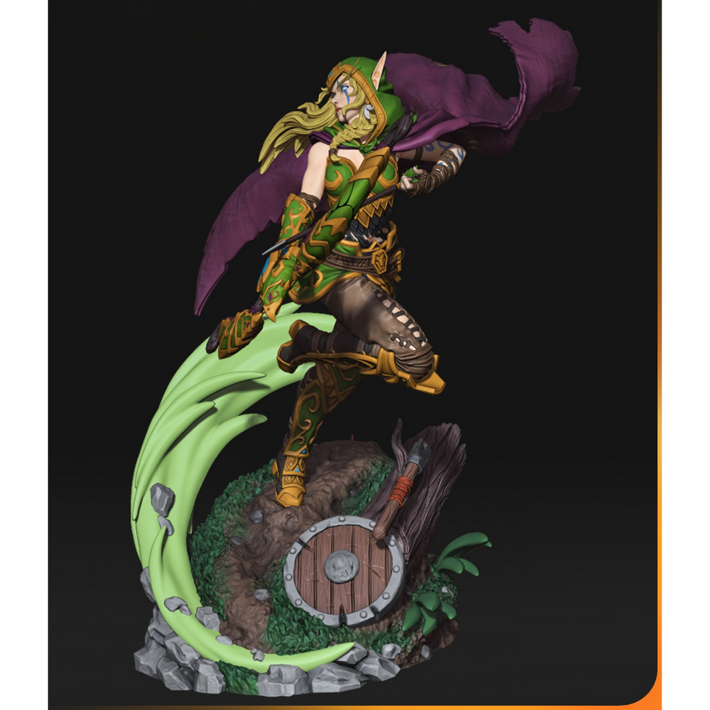 Figura de Alleria Brisaveloz (Warcraft)