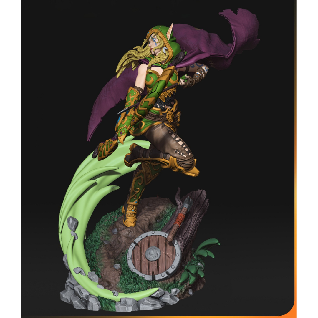 Figura de Alleria Brisaveloz (Warcraft)