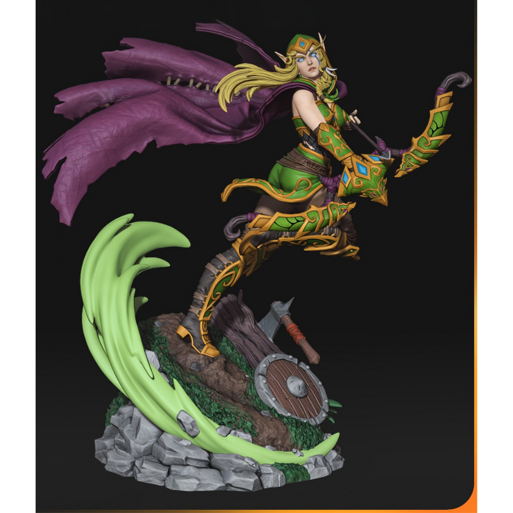 Figura de Alleria Brisaveloz (Warcraft)