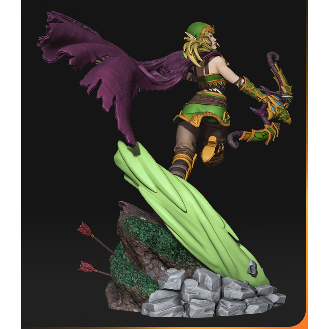 Figura de Alleria Brisaveloz (Warcraft)