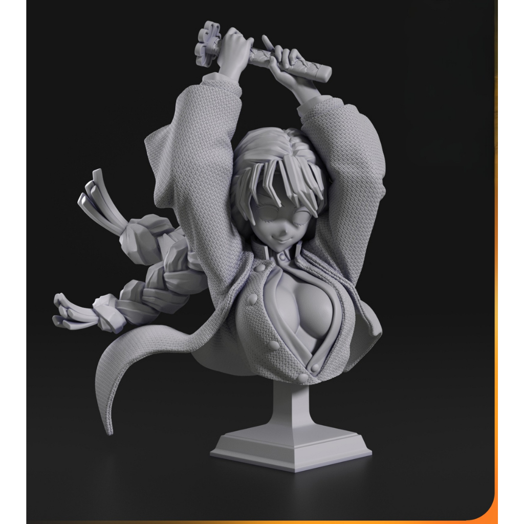 Figura de Mitsuri Kanroji (Demon Slayer)