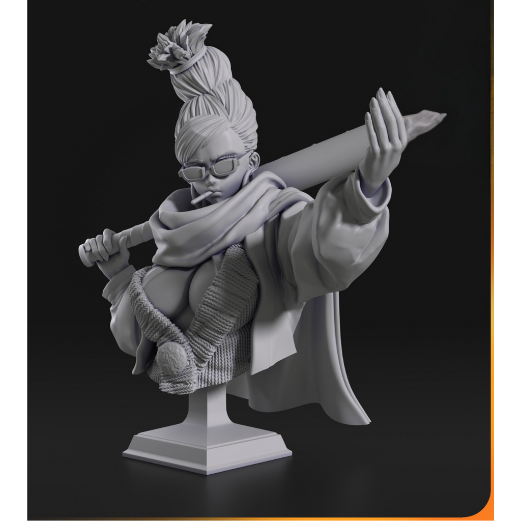 Figura Seiko y Turbo Granny (Dandadan)