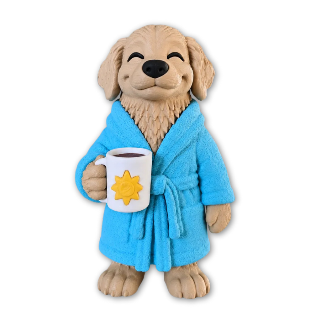 Golden Retriever: Sorriso de Pijama