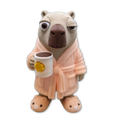 Capivara de Roupão: Modo Relax Ativado