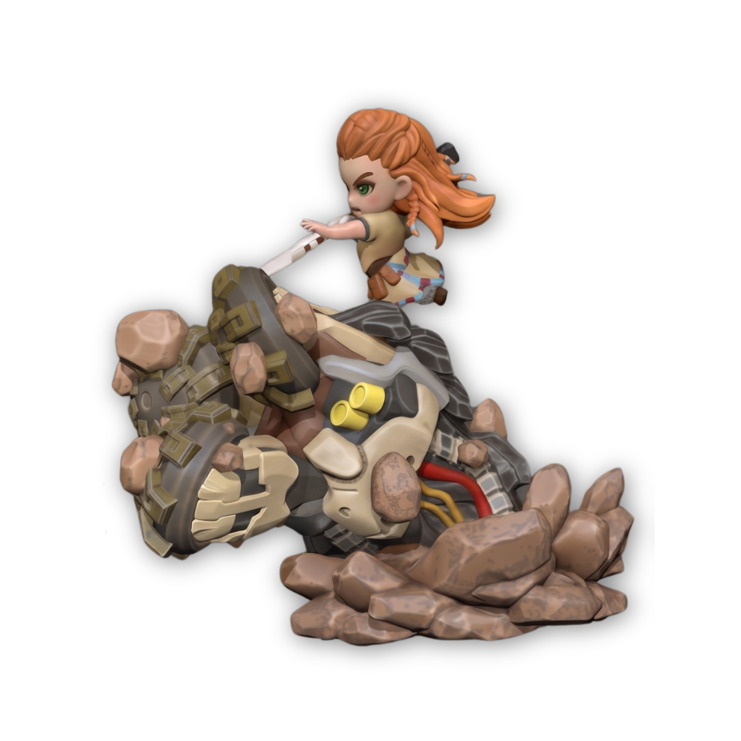 Chibi Aloy: A Caçadora das Máquinas