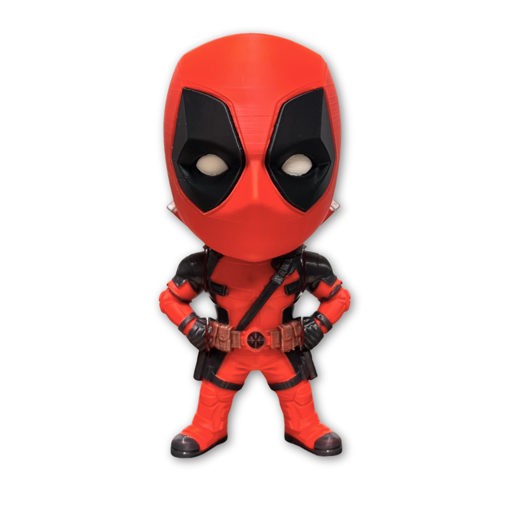Miniatura Chibi Deadpool (Pose 2)