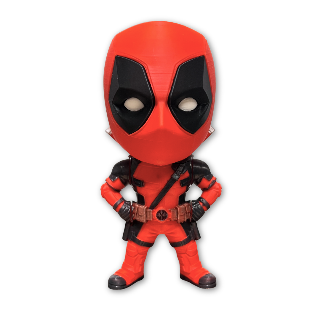 Miniatura Chibi Deadpool (Pose 2)