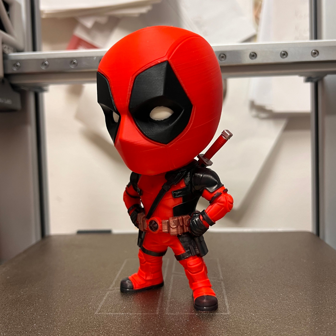 Miniatura Chibi Deadpool (Pose 2)