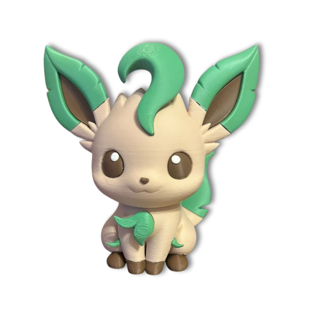 Miniatura Chibi Leafeon