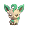 Miniatura Chibi Leafeon