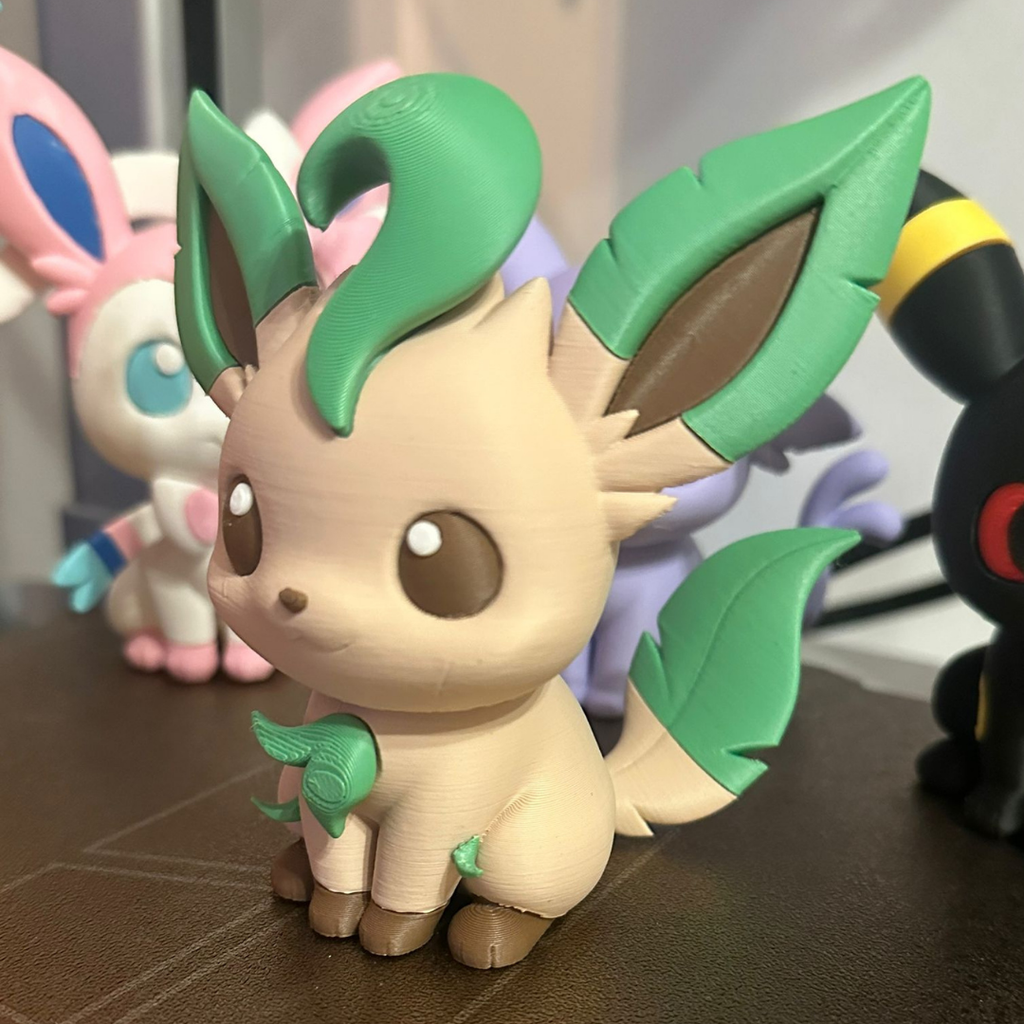 Miniatura Chibi Leafeon