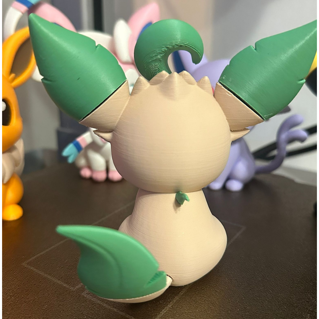 Miniatura Chibi Leafeon