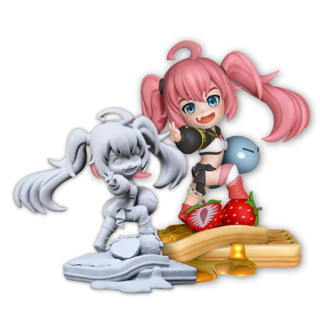 Chibi Milim Nava: A Rainha Demónio do Caos