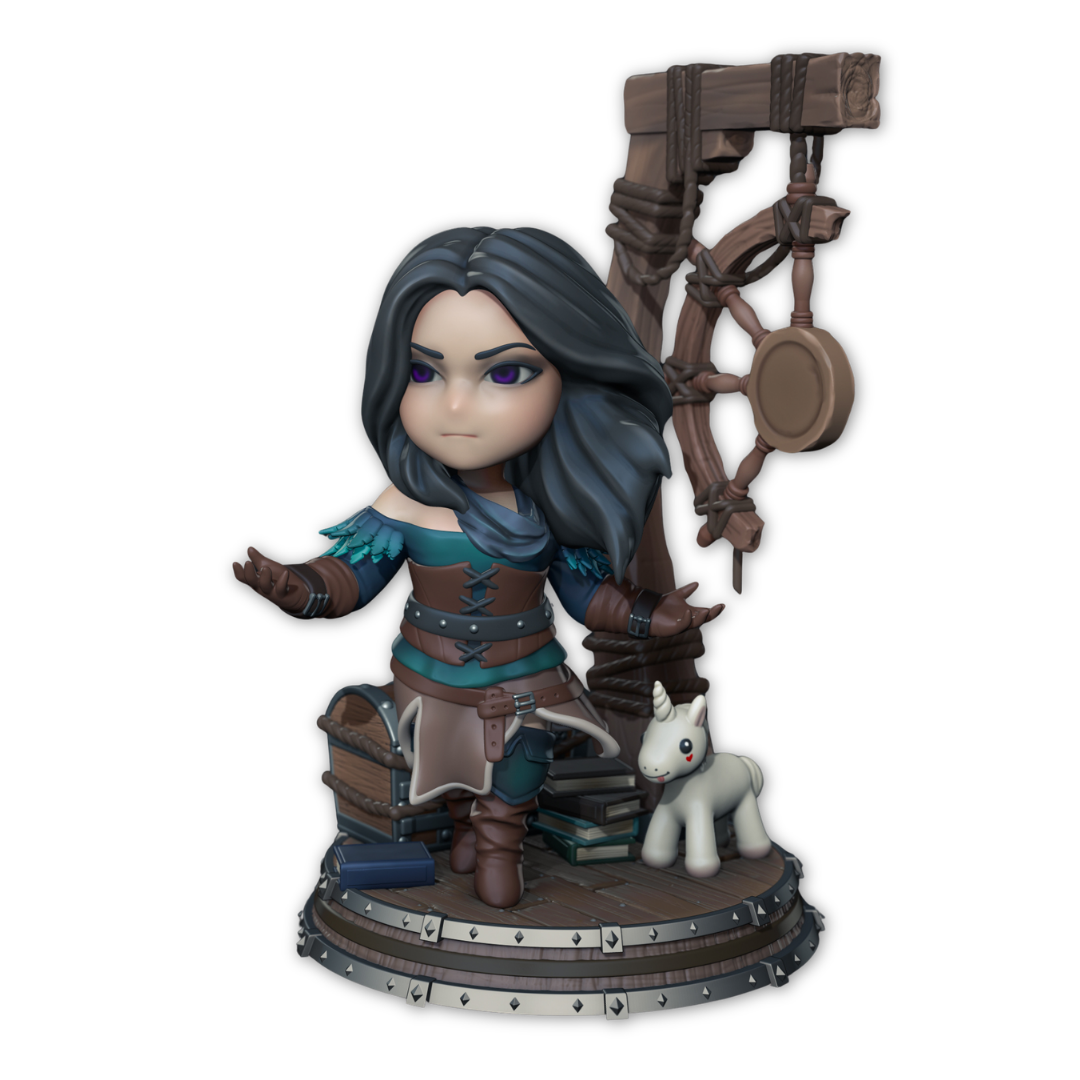 Chibi Yennefer de Vengerberg