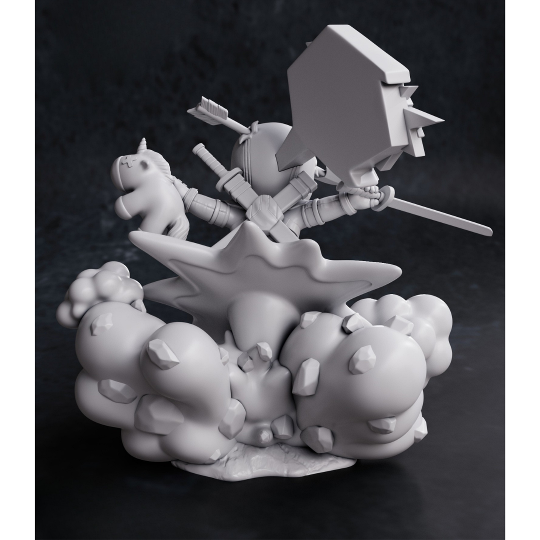 Miniatura Chibi Deadpool