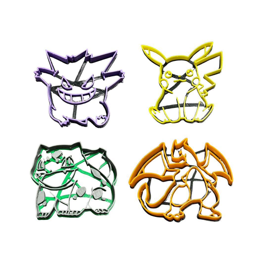 Cortador Biscoitos Temático | Inspirado em Pokémon