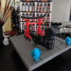 Soporte de Comando Oni Japonés