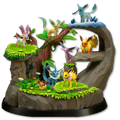 Diorama Eeveeluciones (Pokémon)