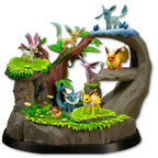 Diorama Eeveeluciones (Pokémon)