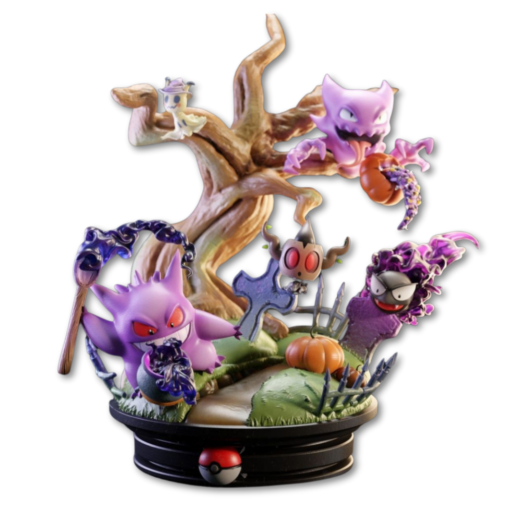 Ghost-Type Pokémon Diorama (Gengar)
