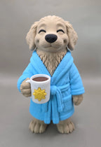 Golden Retriever: Sorriso de Pijama