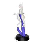 visão meia lateral figure mewtwo inspirado em pokémon