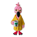 Flamingo Rosa: Elegância (com Muito Sono)