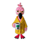 Flamingo Rosa: Elegância (com Muito Sono)