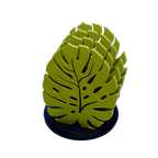 Base Copos Design Folha | Decoração Mesa