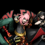 Diorama Família Forger (Spy x Family)