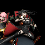 Diorama Família Forger (Spy x Family)